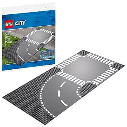 LEGO City Roads Curve and Crossroad 60237