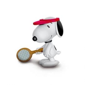 Schleich Peanuts Tennis Snoopy Figurine