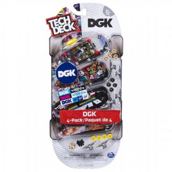 Tech Deck 96mm Fingerboards 4-pack DGK