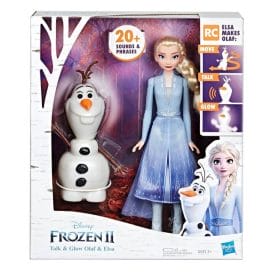 Disney Frozen 2 Talk and Glow Olaf and Elsa Dolls