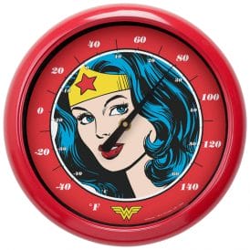 Outdoor Thermometer ~ Wonder Woman Face