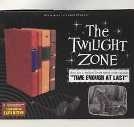 Twilight Zone Henry Bemis Book Box and Replica