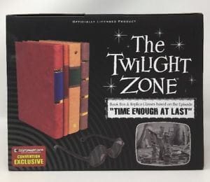 Twilight Zone Henry Bemis Book Box and Replica