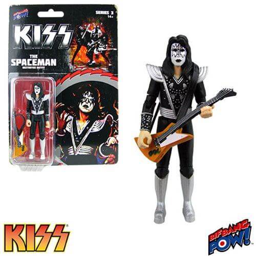 Kiss Destroyer The Spaceman 3.75" Action Figure