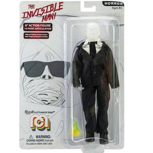 Mego Horror The Invisible Man 8" Action Figure