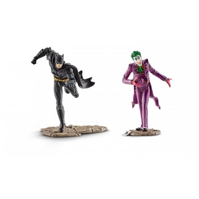 Schleich Superheroes Pack ~ Batman vs. The Joker