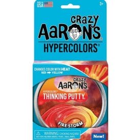 Crazy Aaron's Thinking Putty Firestorm Hypercolors