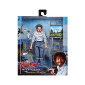 Bob Ross 8" Clothed Figure by Neca