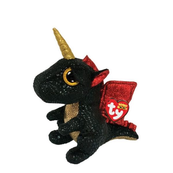 Ty Beanie Boos - Grindal the Unicorn Dragon