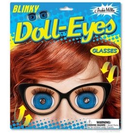 Blinky Doll Eyes Glasses by Archie McPhee