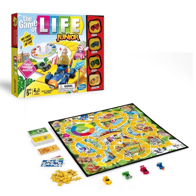 The Game of Life Junior Board Game - Image 2