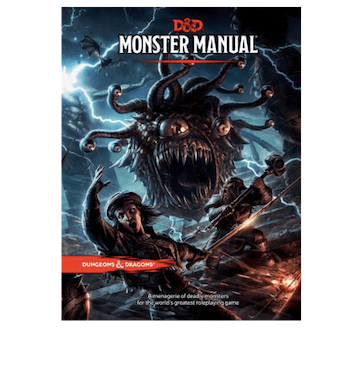 Dungeons and Dragons Monster Manual 5th Edition