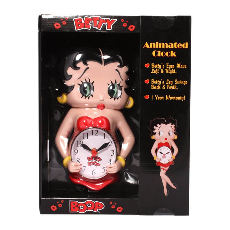 Clock ~ Betty Boop 3-D Motion Clock - Recognized as one of New