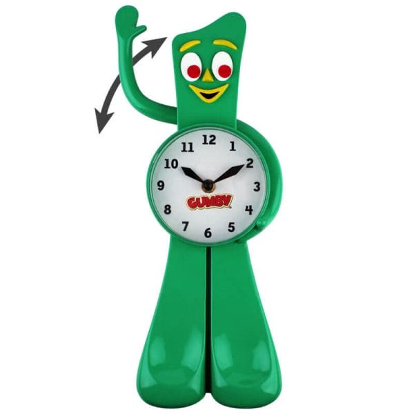 Clock ~ Gumby 3-D Motion Clock