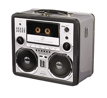 Boom Box Tin Tote / Fun Box