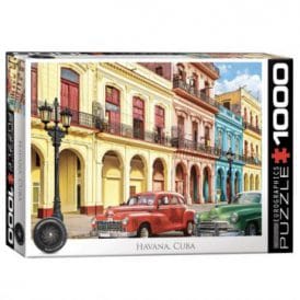 1000 pcs. Havana Cuba Puzzle Eurographics