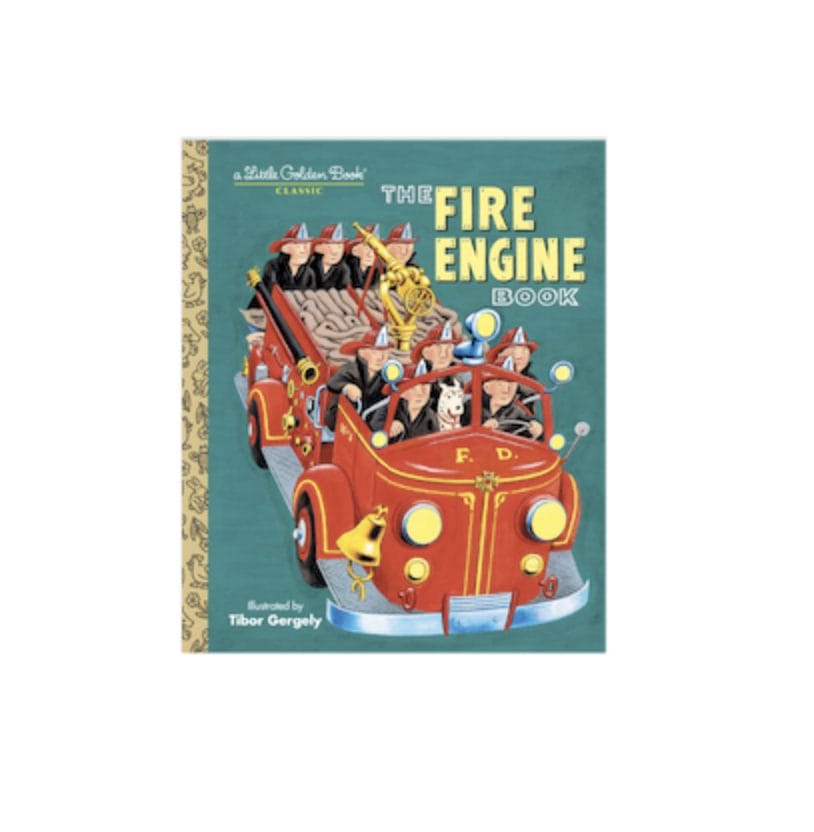Little Gold Books - The Fire Engine Book