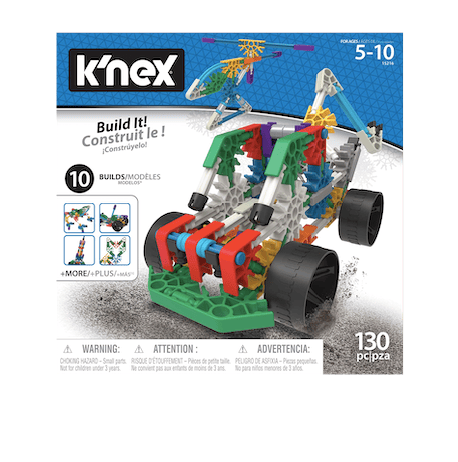 K'Nex 10 Model Building Set 130 pcs. Creative STEM