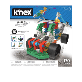 K'Nex 10 Model Building Set 130 pcs. Creative STEM