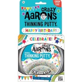 Crazy Aaron's Thinking Putty Celebrate 4"