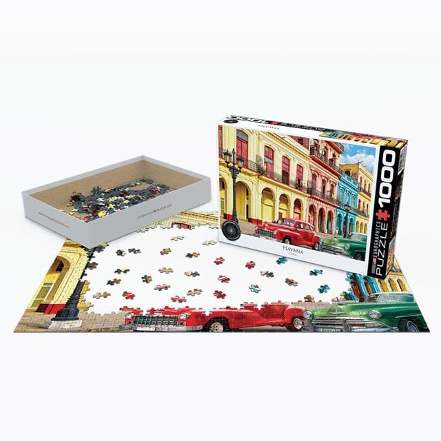 1000 pcs. Havana Cuba Puzzle Eurographics - Image 2