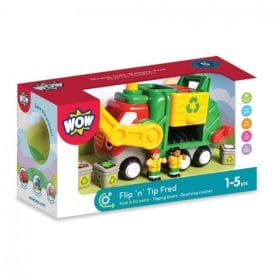 Wow Toys Flip 'n Tip Fred Motorized Recycling Truc