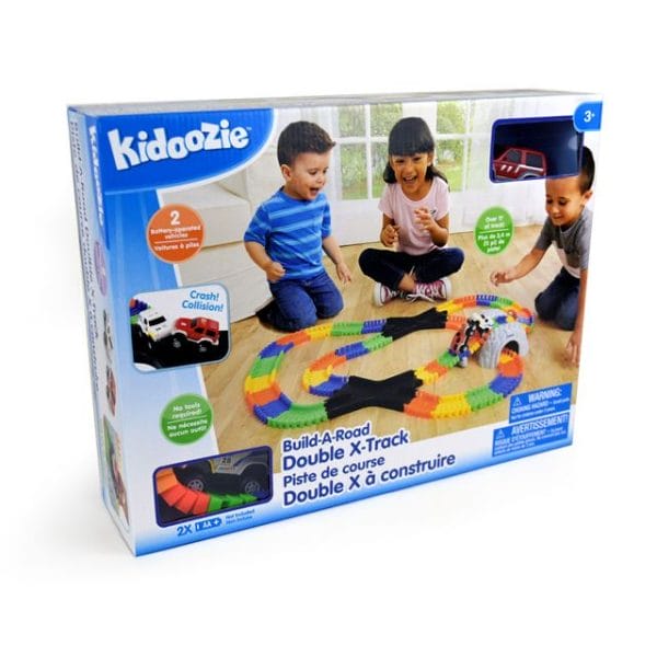 Build-A-Road Double X-Track by Kidoozie
