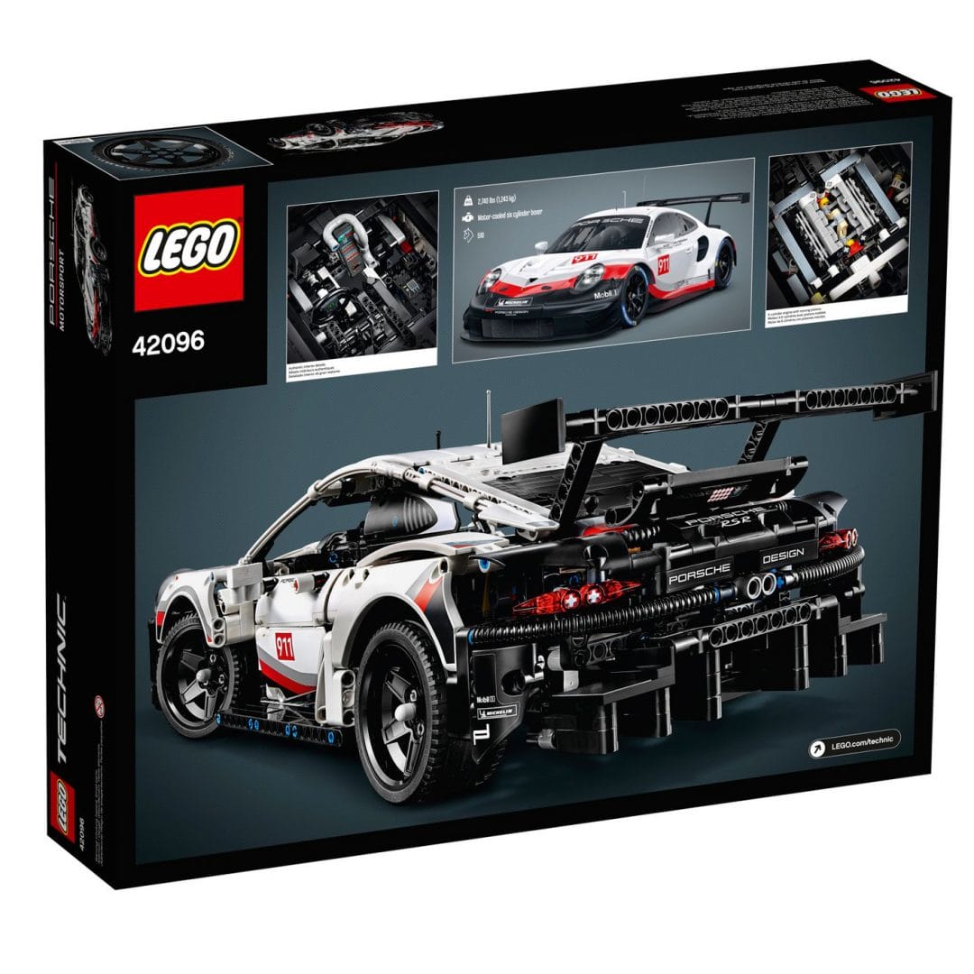 LEGO Technic Porsche 911 RSR 42096 - Image 3