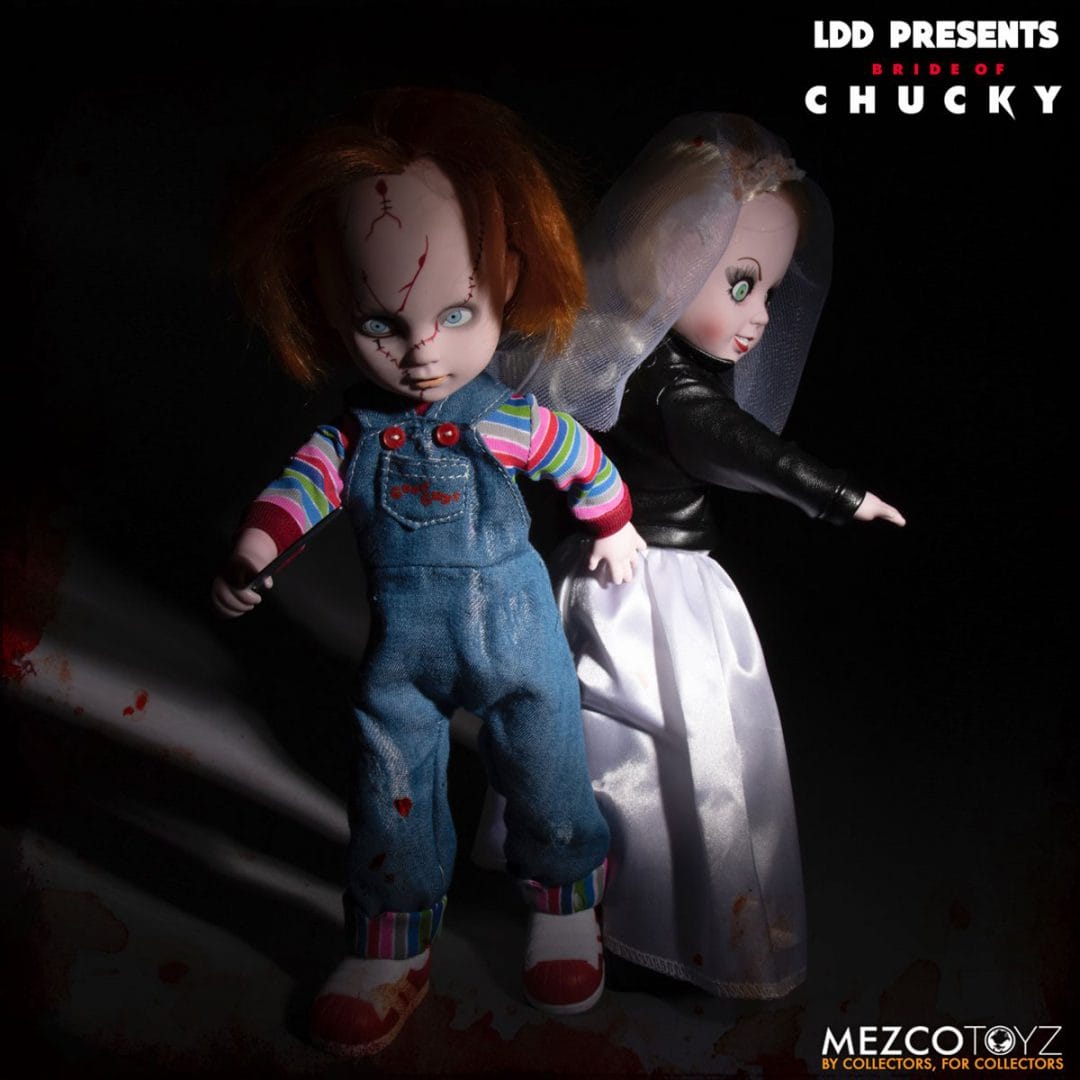 Living Dead Dolls Child's Play 4 Bride of Chucky Chucky and Tiffany Doll 2-Pack - Image 3