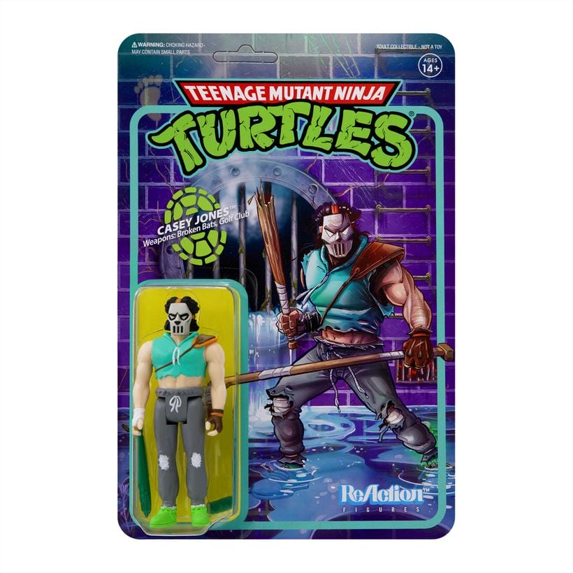 Teenage Mutant Ninja Turtles ReAction W3 - Casey Jones by Super7