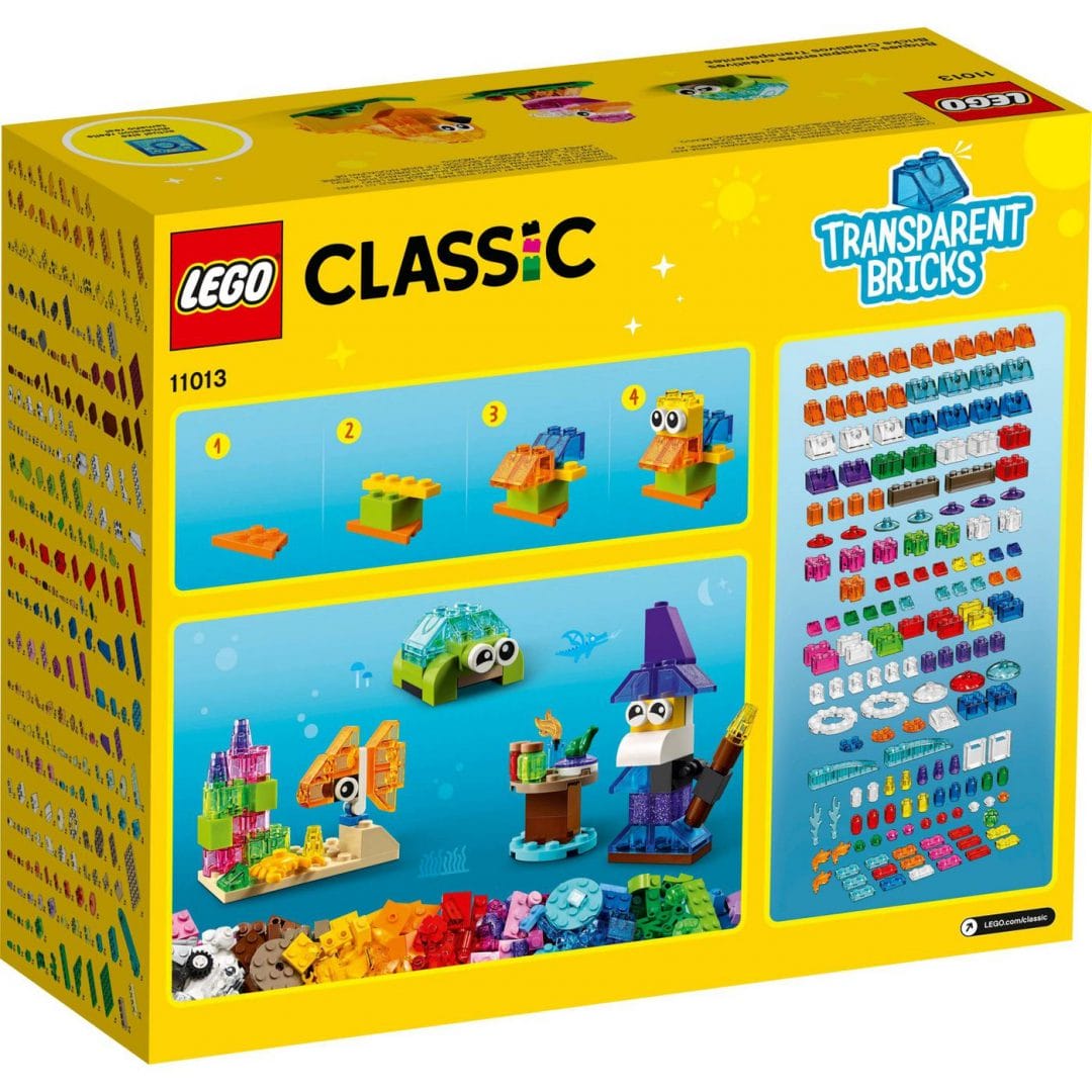 LEGO Classic Creative Transparent Bricks 11013 - Image 2