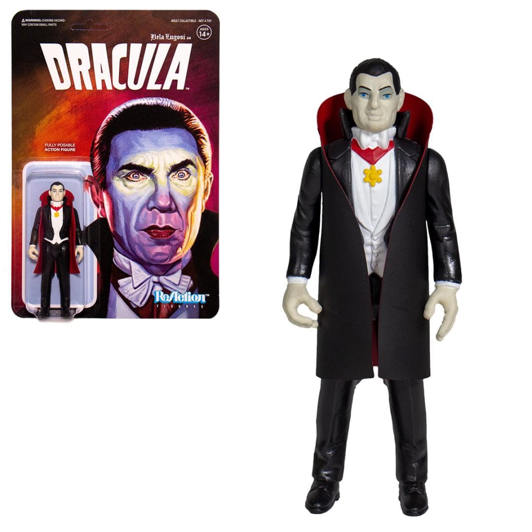 Universal Monsters ReAction 3.75" Figure - Bela Lugosi as Dracula - Image 2