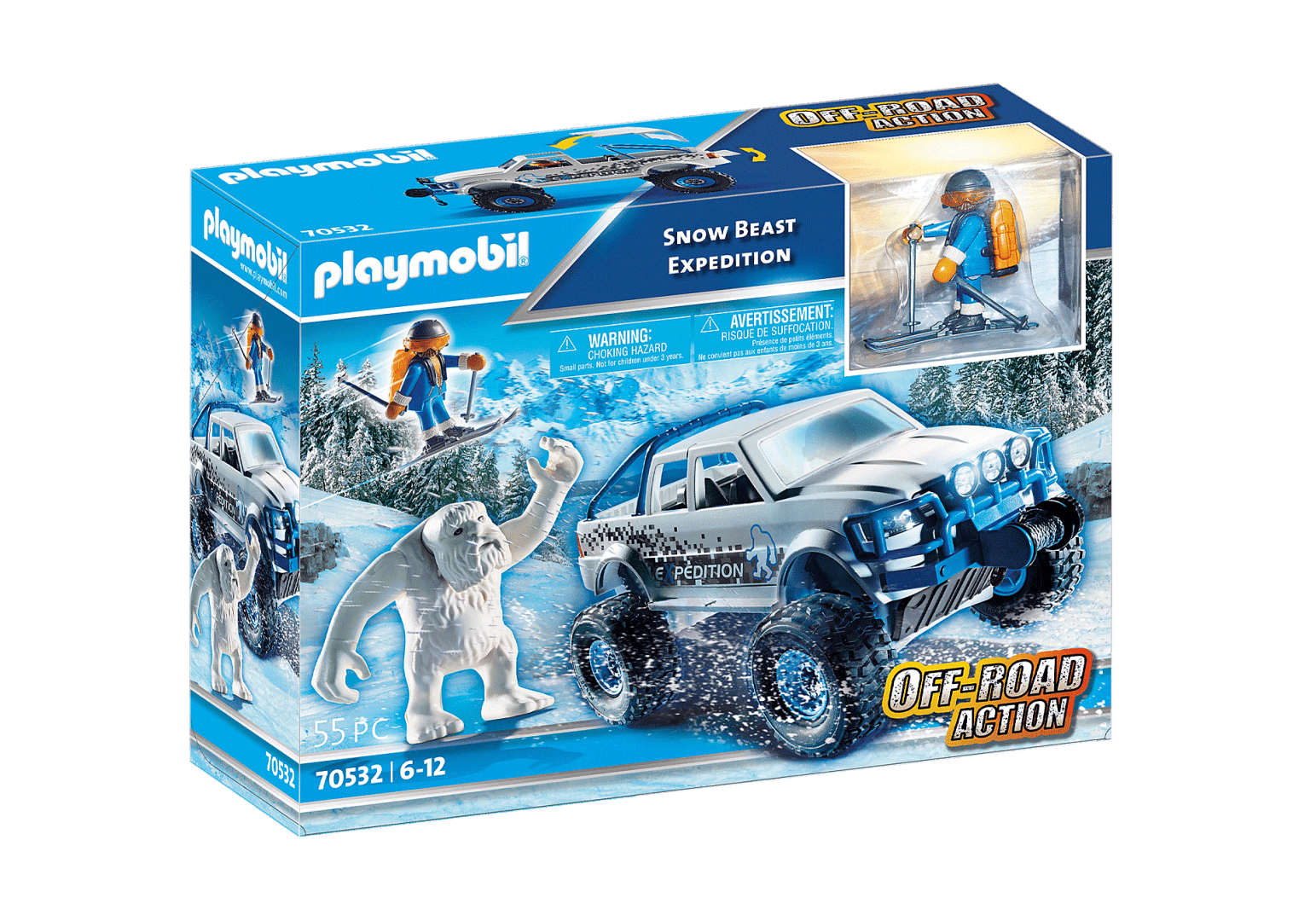 Playmobil Snow Beast Expedition - Off-Road Action 70532