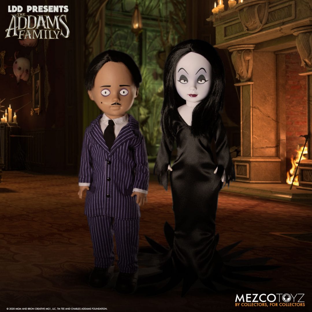 Living Dead Dolls The Addams Family Gomez and Morticia