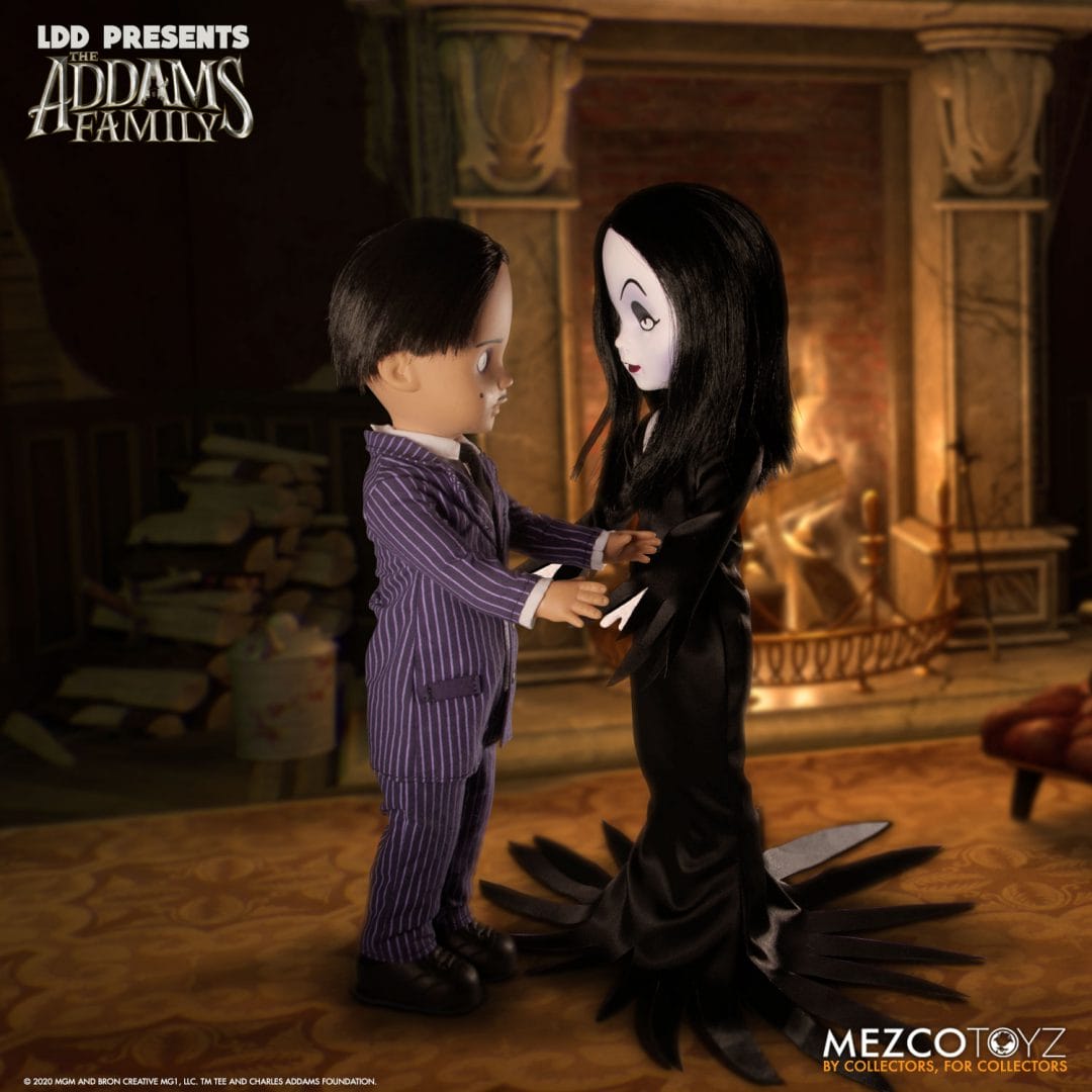 Living Dead Dolls The Addams Family Gomez and Morticia - Image 2