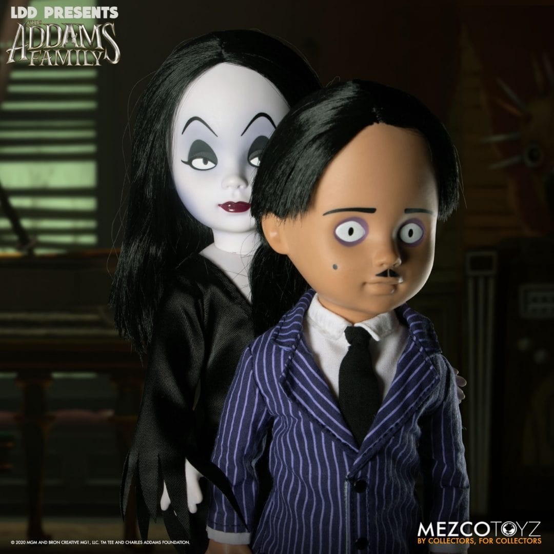 Living Dead Dolls The Addams Family Gomez and Morticia - Image 4