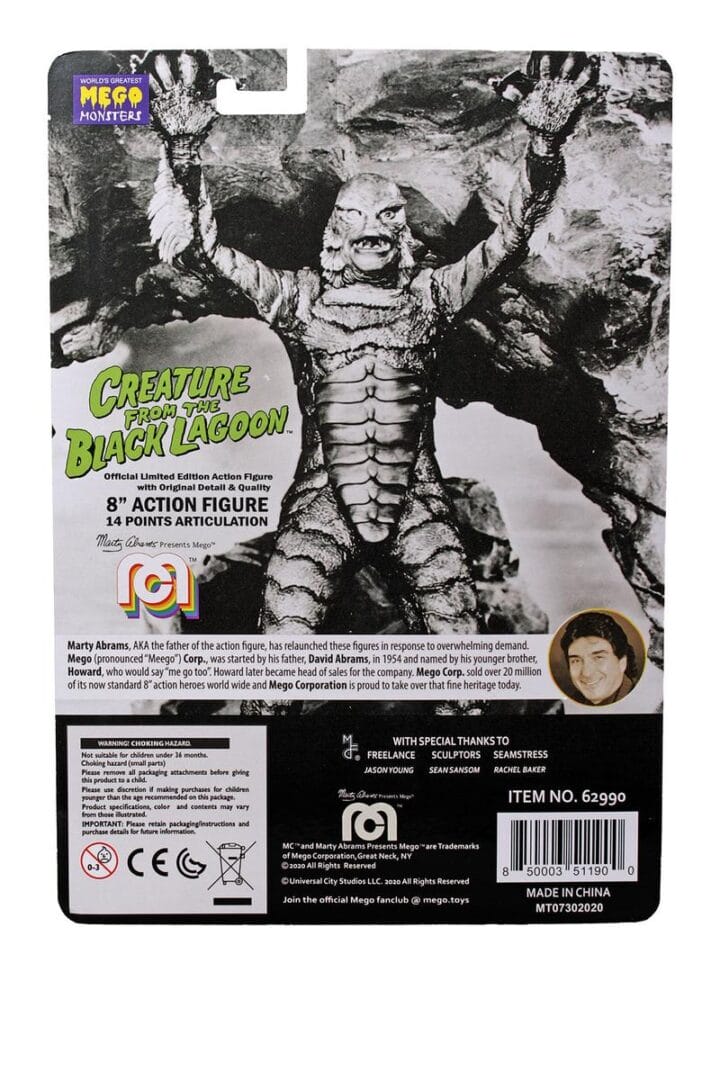 Mego Creature from the Black Lagoon 8" Action Figure - Image 4