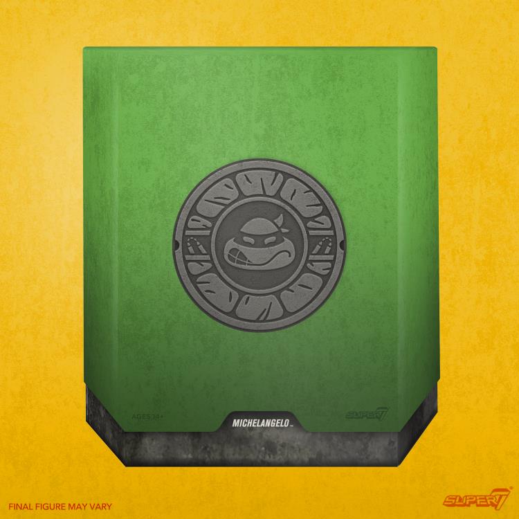 Teenage Mutant Ninja Turtles Ultimates Michelangelo 7" Action Figure by Super7 - Image 2