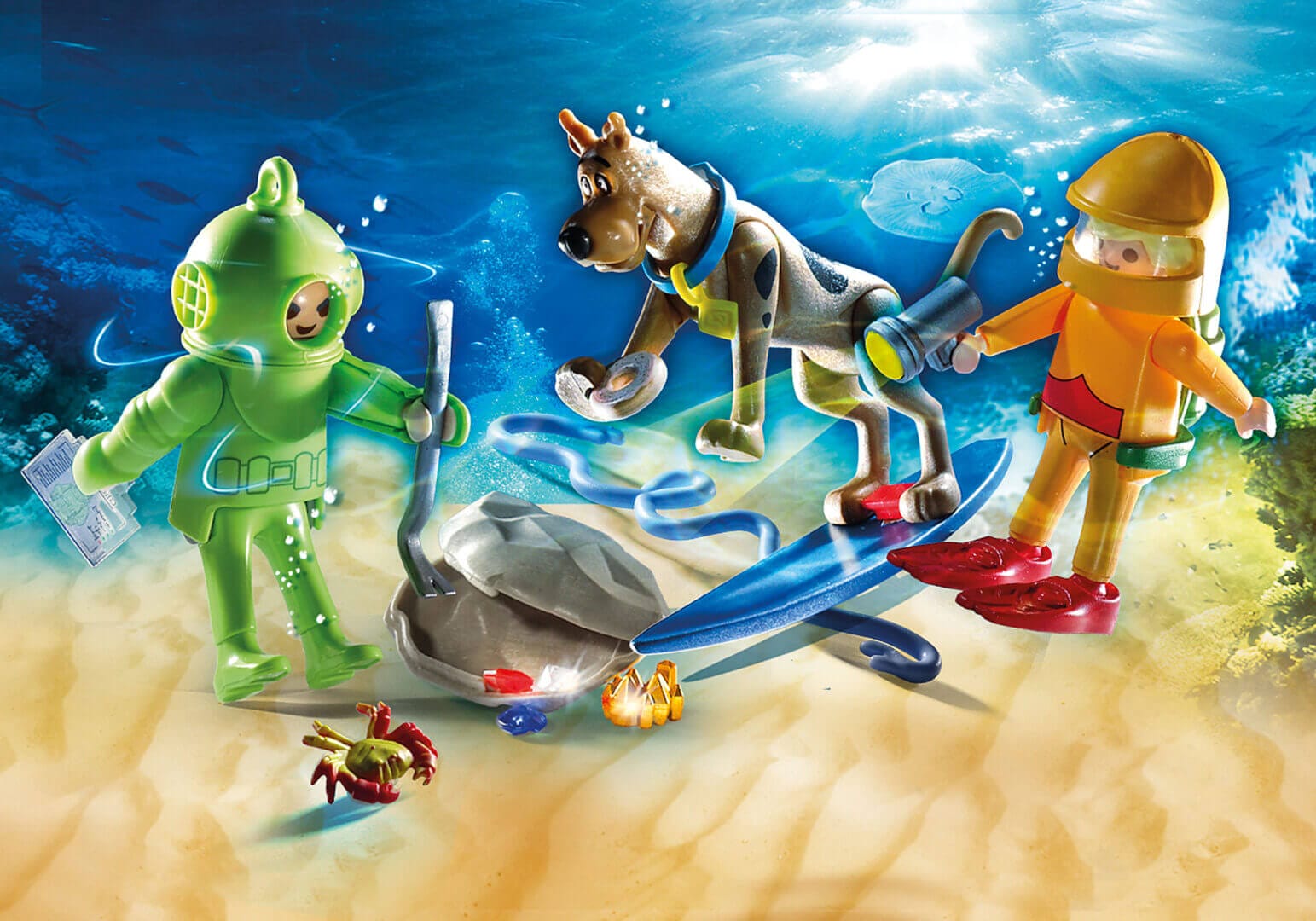 Playmobil Scooby-Doo Adventure with Ghost of Captain Cutler 70708 - Image 2