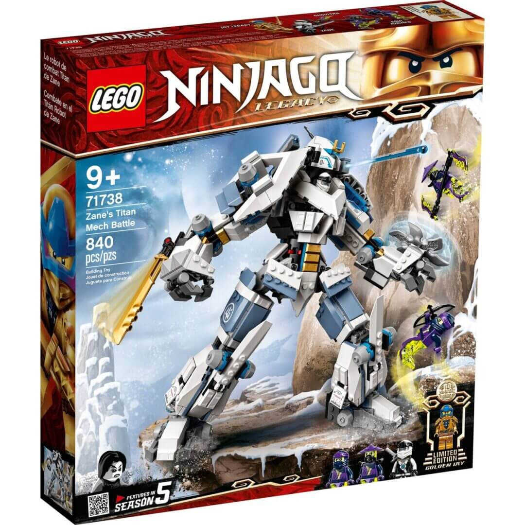 LEGO Ninjago Zane's Titan Mech Battle 71738
