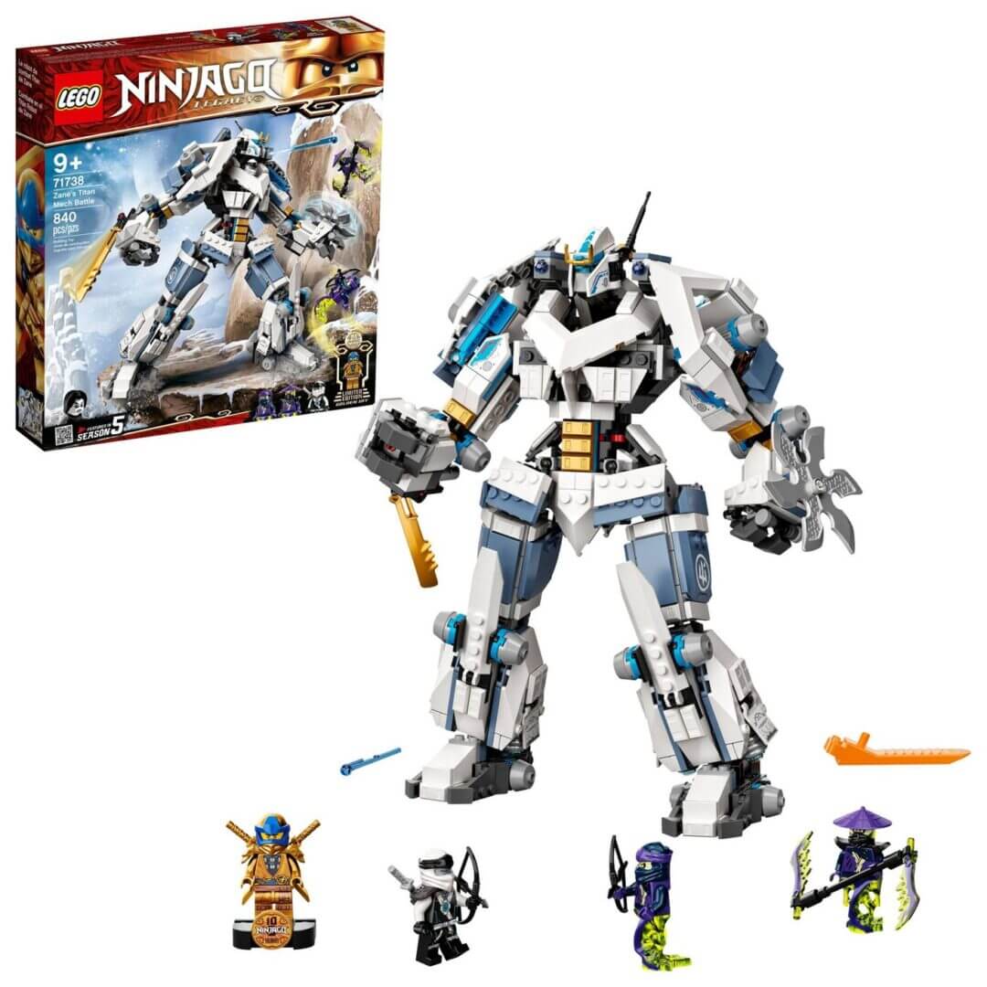 LEGO Ninjago Zane's Titan Mech Battle 71738 - Image 2