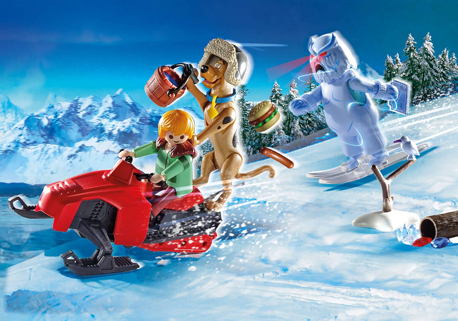 Playmobil Scooby-Doo Adventure with Snow Ghost 70706 - Image 3