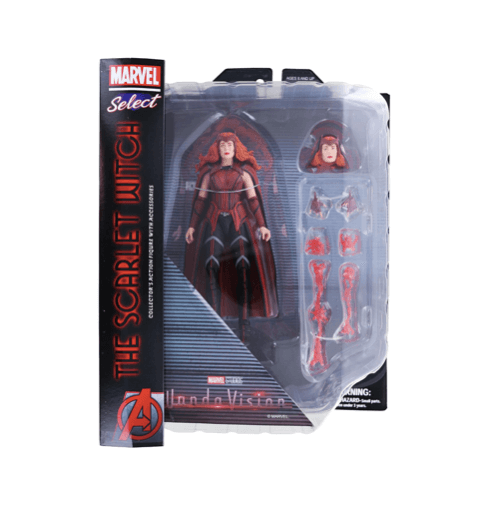 Marvel Select Scarlet Witch, Wanda Vision Action Figure