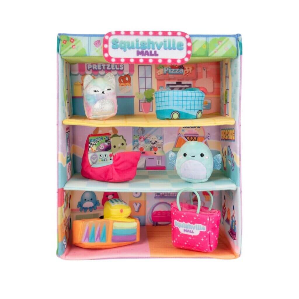 Squishmallows Squishville Mall Soft Playset Recognized as one of New
