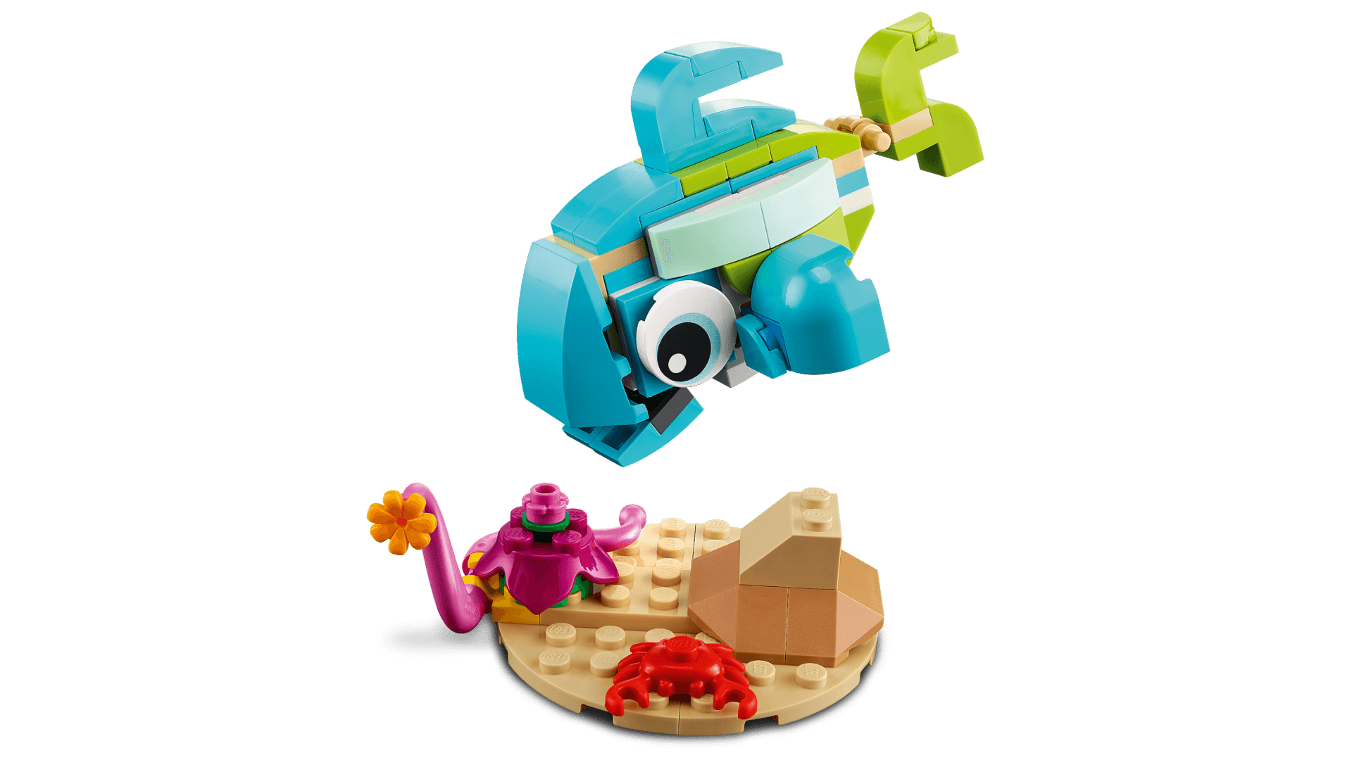 LEGO Creator Dolphin and Turtle 31128 - Image 3