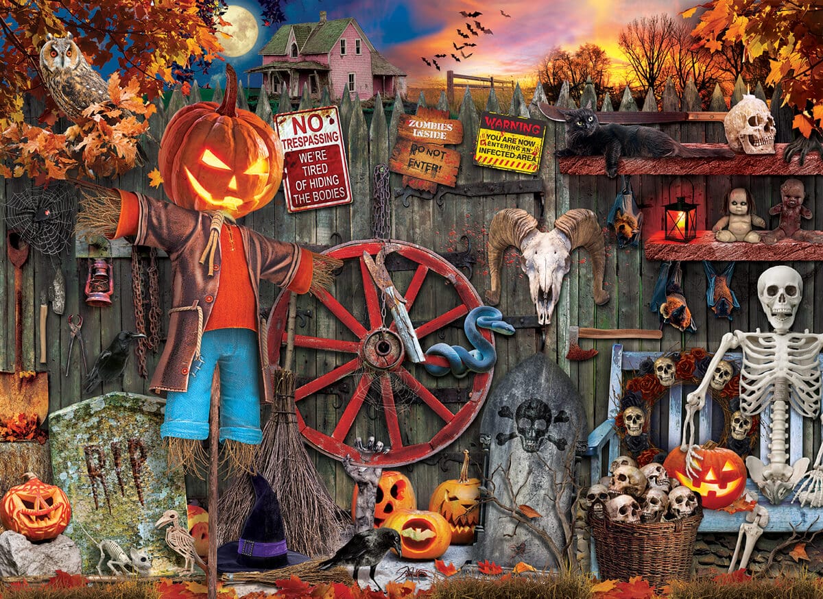 1000 pcs. Halloween Decorations by Eurographic Puzzles - Image 2