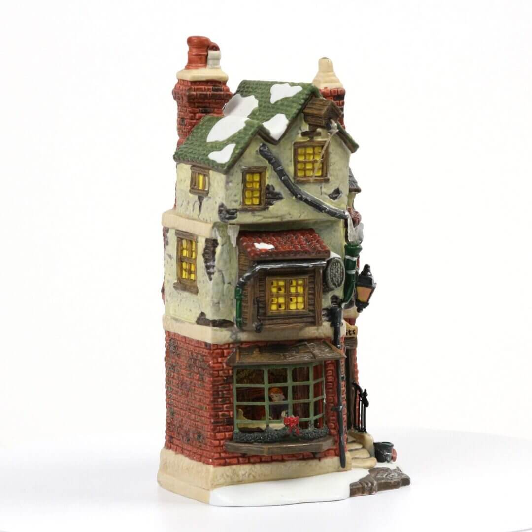 Department 56 Dickens' Village A Christmas Carol Cratchet's Corner by Enesco - Image 3