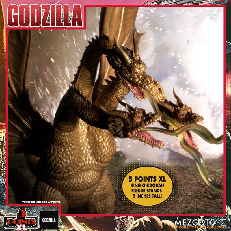 Godzilla: Destroy All Monsters (1968) 5 Points XL Round 2 Boxed Set by Mezco - Image 6