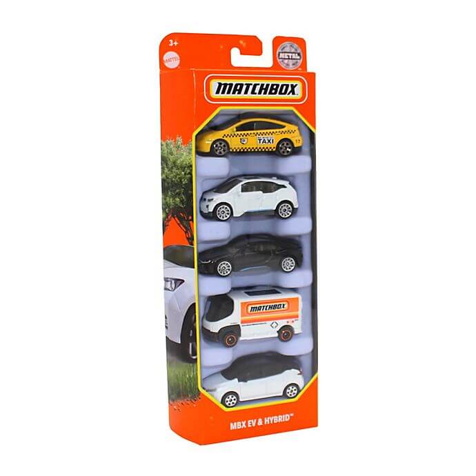 Matchbox MBX Airport, EV & Hybrid, or Fire Rescue 5-Pack - Image 3