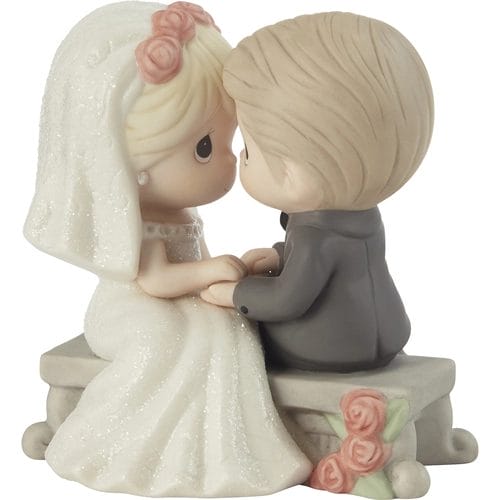 Precious Moments Bride and Groom "You're My Always" Figurine - Image 3